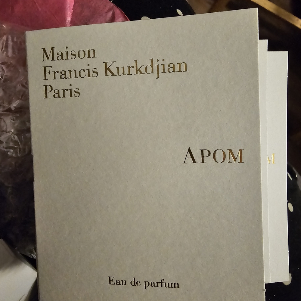 Maison Francis Kurkdjian APOM Sample